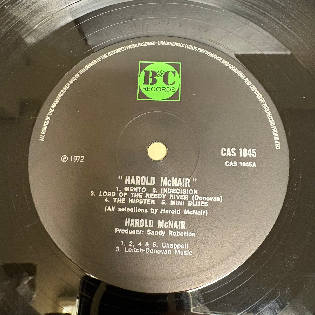 Harold McNair - Self Titled - VINYL