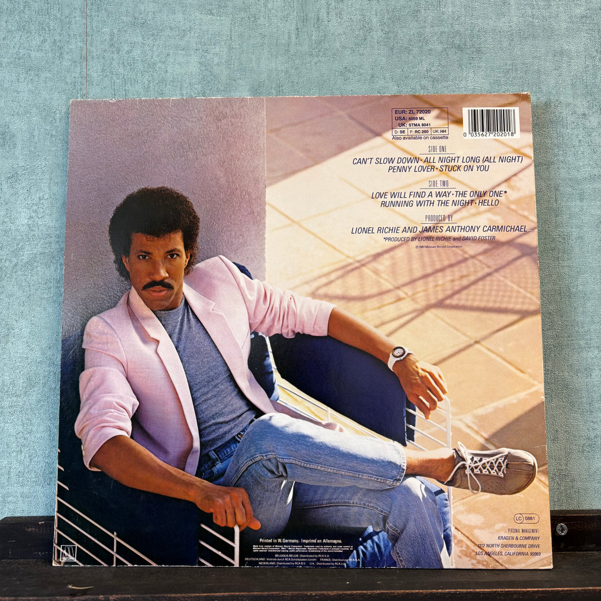 Lionel Richie - Can't Slow Down Vinyl