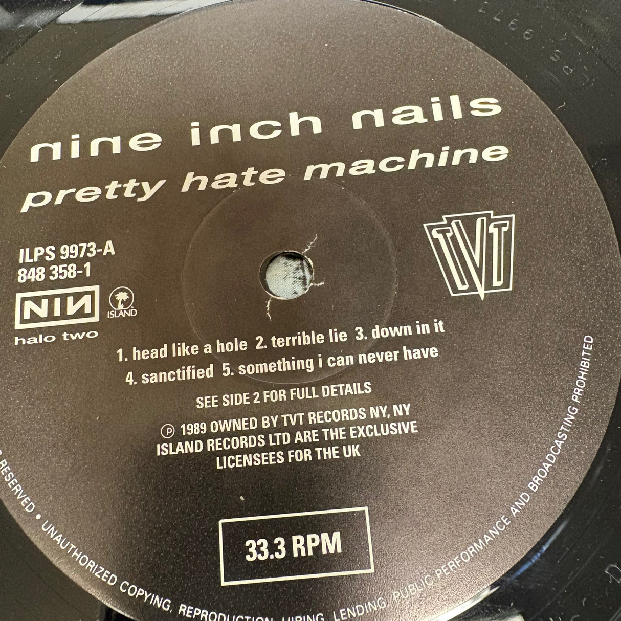 Nine Inch Nails - Pretty Hate Machine - VINYL