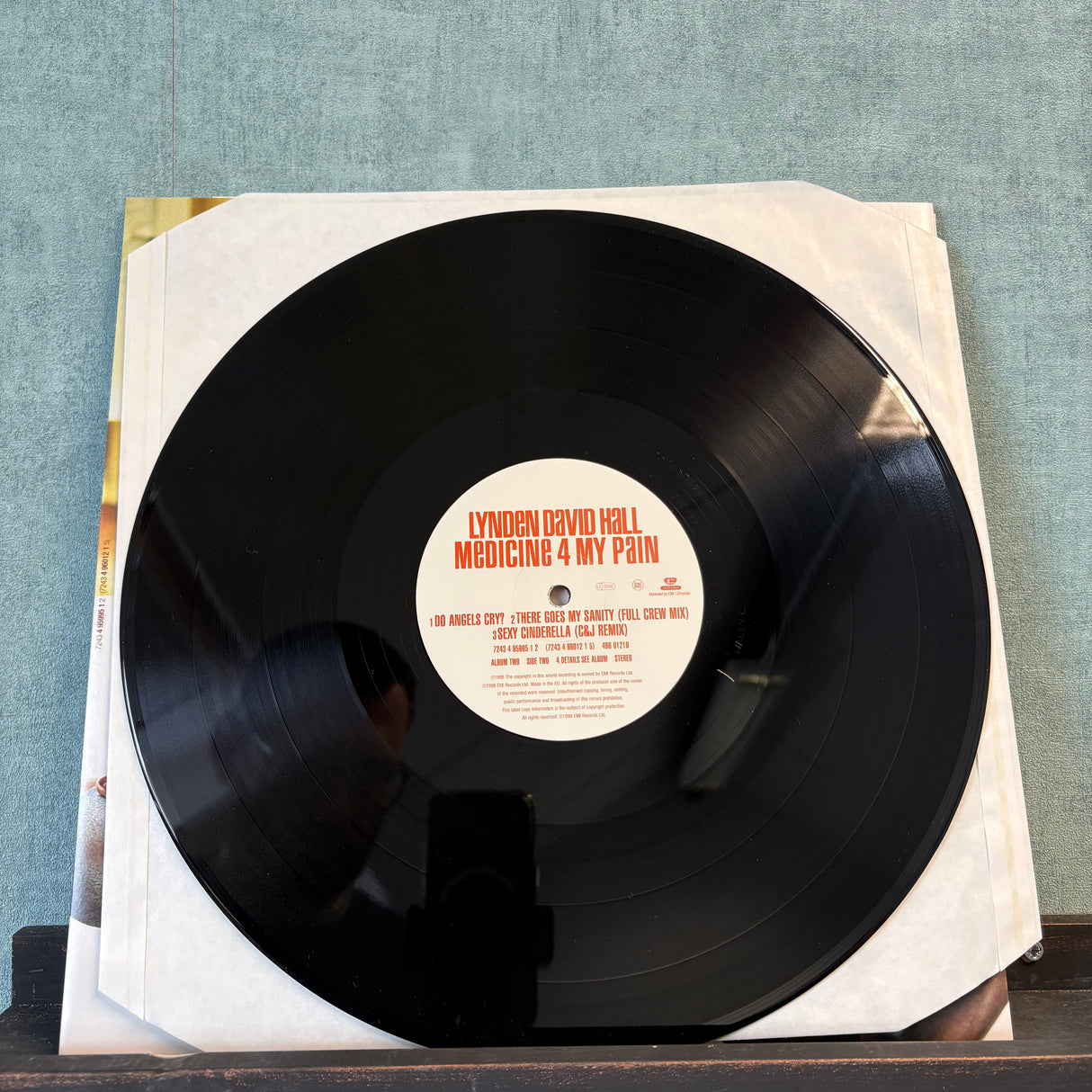 Lynden David Hall - Medicine 4 My Pain Vinyl