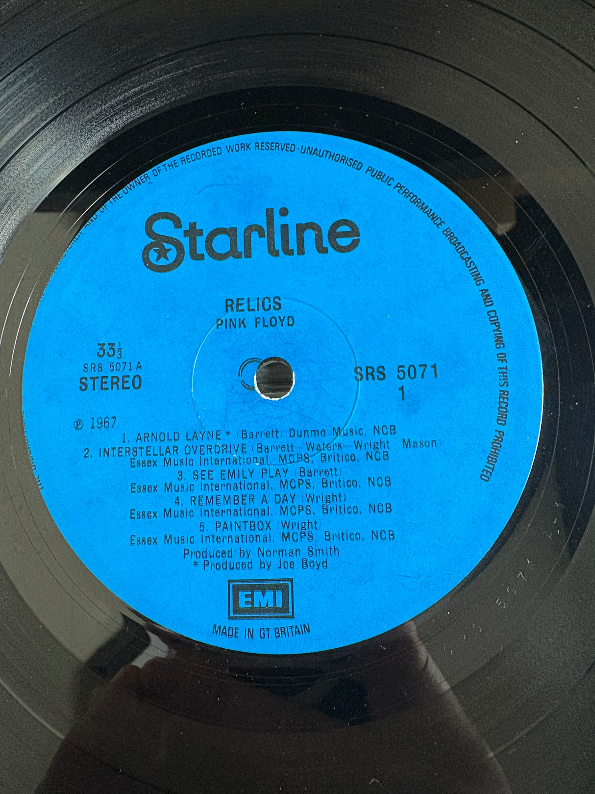 Pink Floyd - Relics - VINYL