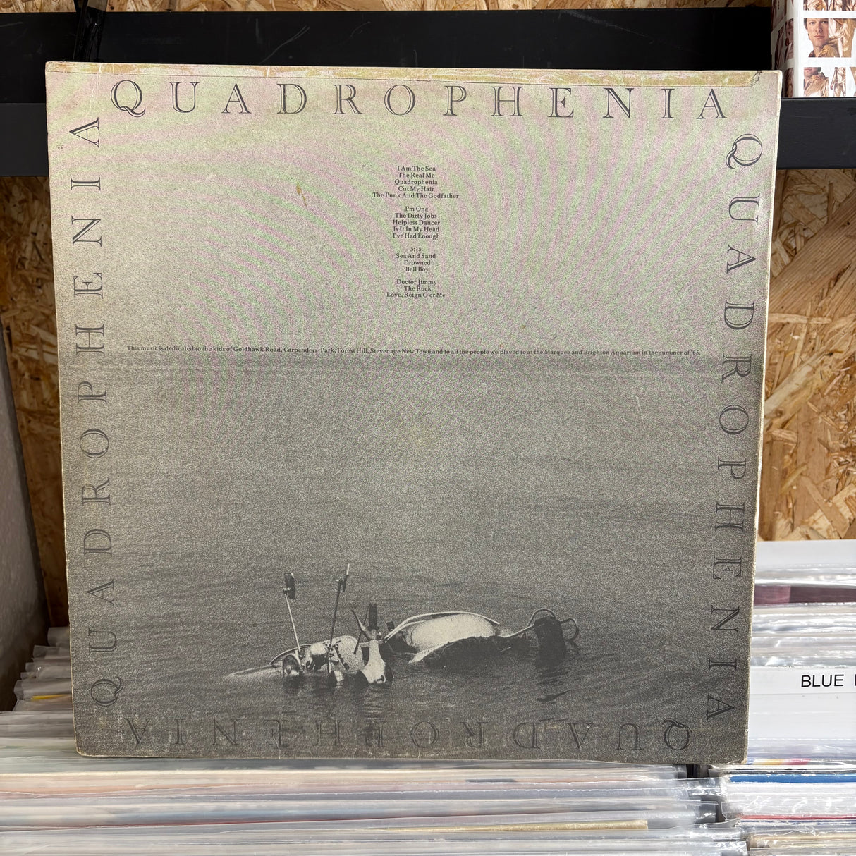 The Who - Quadrophenia - Track Records Wide Spine Complete - VINYL