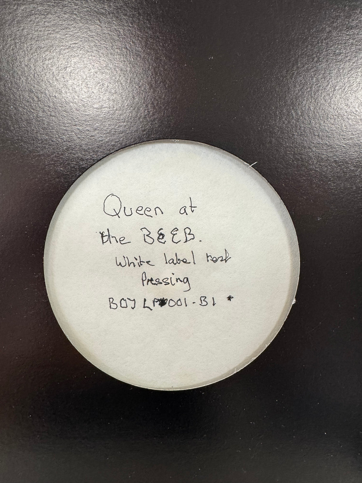 Queen - Live at the Beeb - Test Pressing - EX