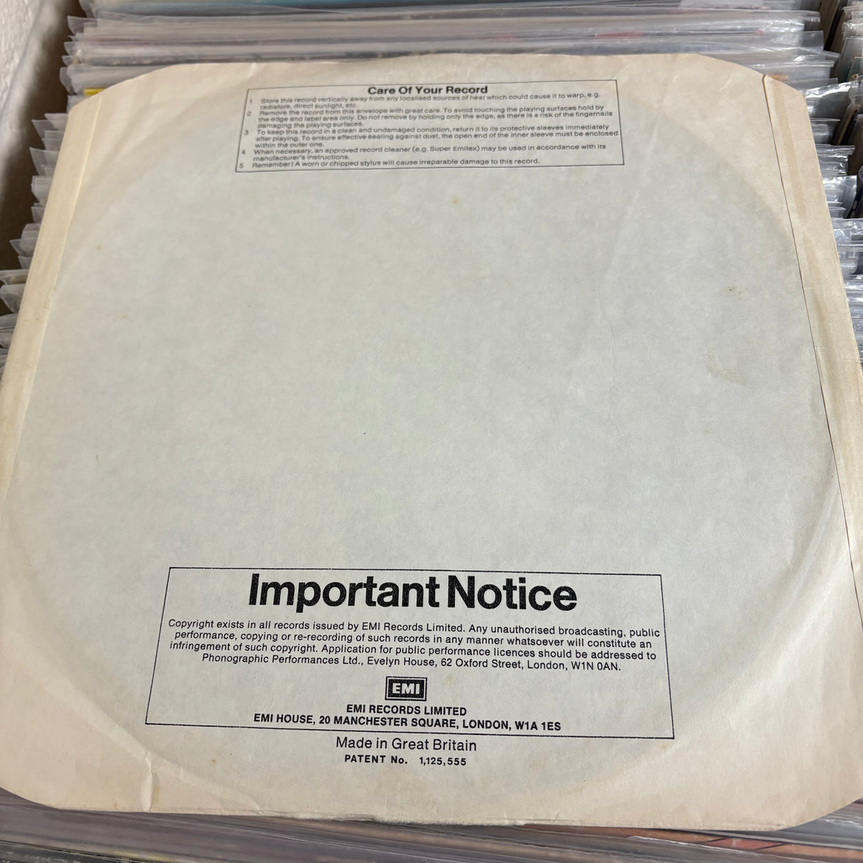 Pink Floyd - Dark Side Of The Moon A5/B5 - VINYL