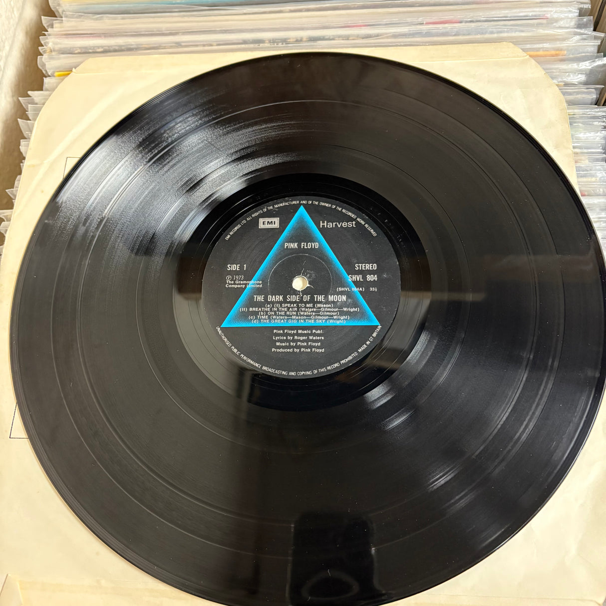 Pink Floyd - Dark Side Of The Moon A5/B5 - VINYL