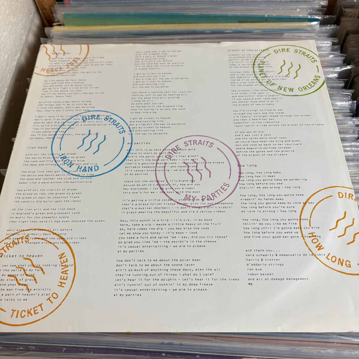 Dire Straits - On Every Street - VINYL