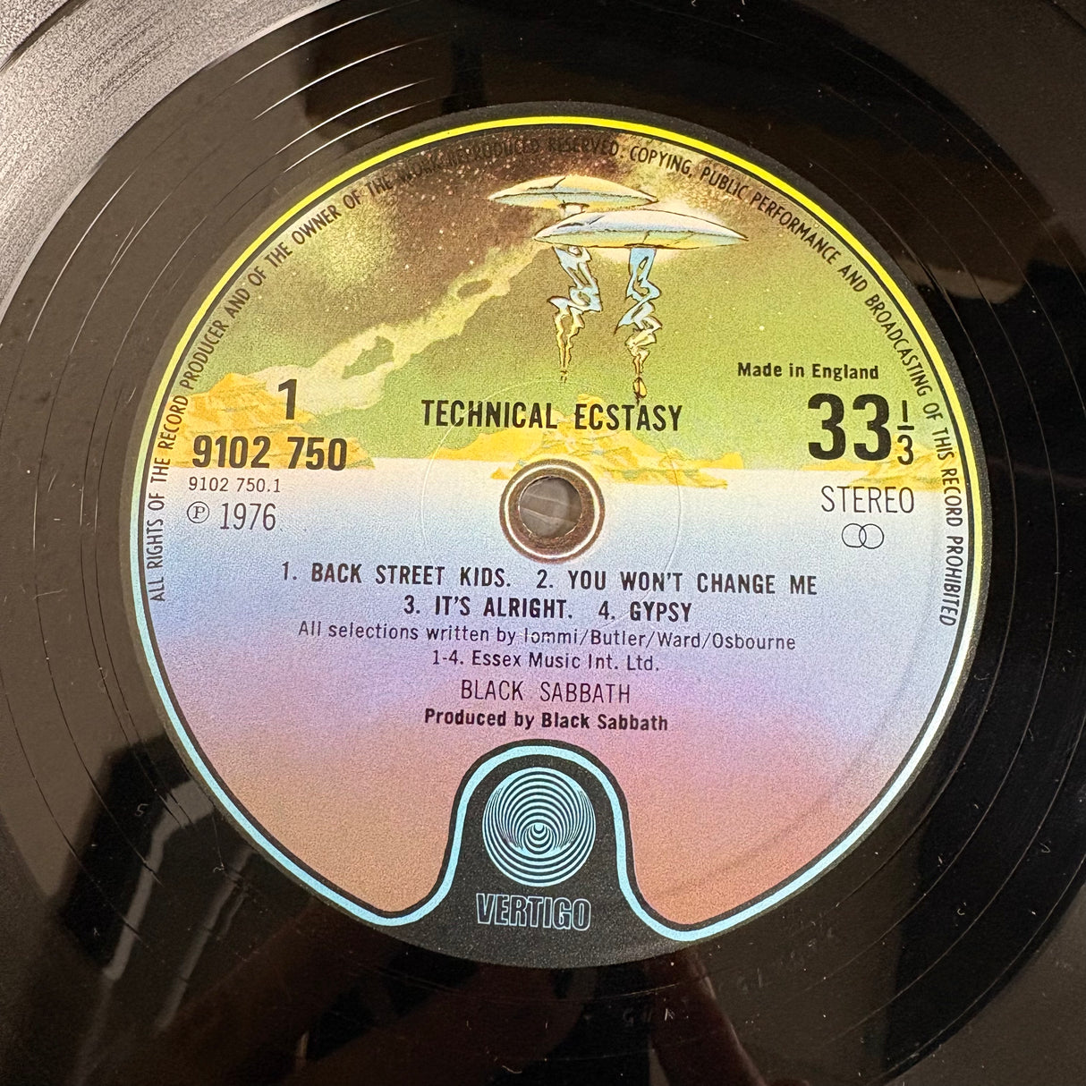 Black Sabbath - Technical Ecstasy - VINYL