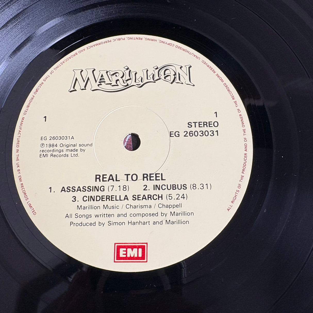 Marillion - Real To Reel - VINYL