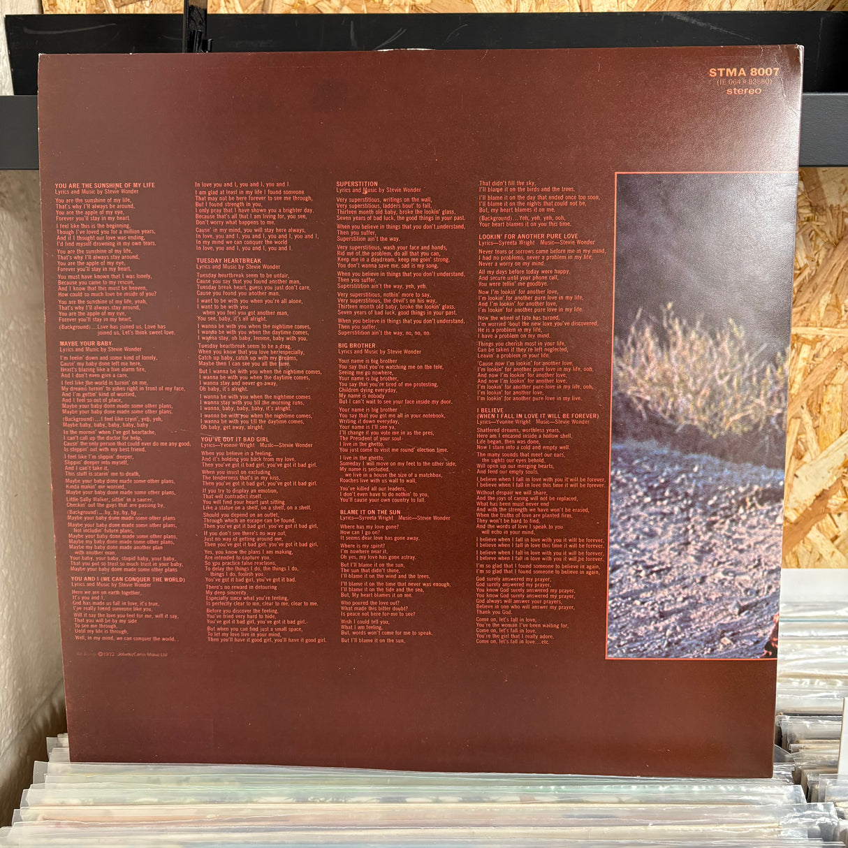 Stevie Wonder - Talking Book - VINYL