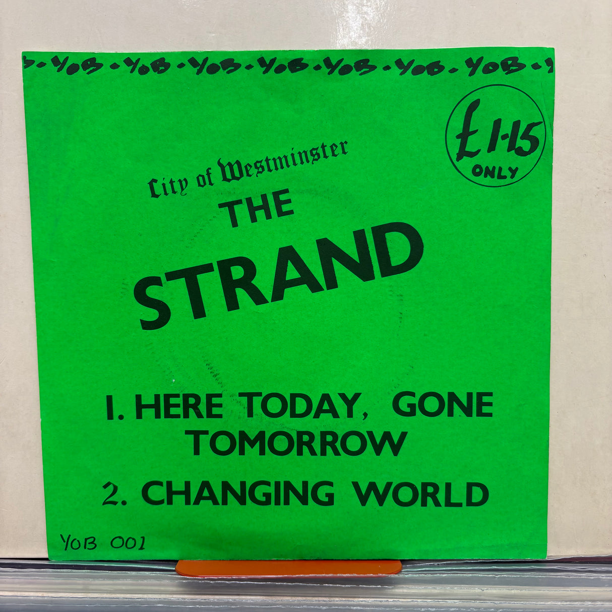 Positive Signals - The Strand - 7 inch Single - VINYL