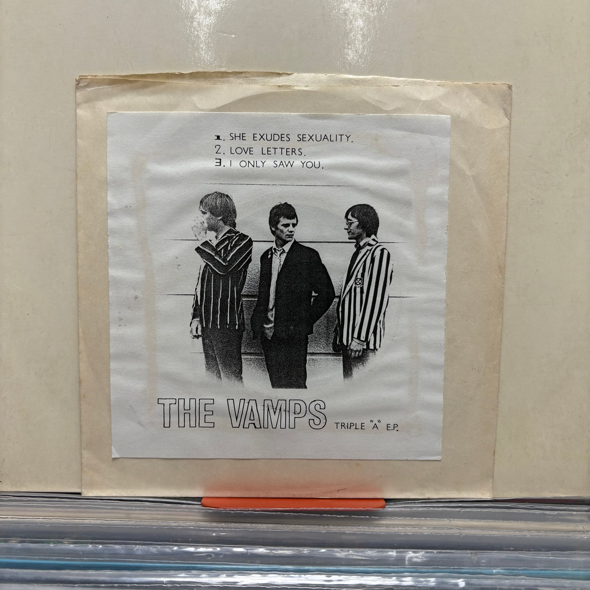 The Vamps - Triple 'A' EP - Red Vinyl - 7 inch Single - VINYL