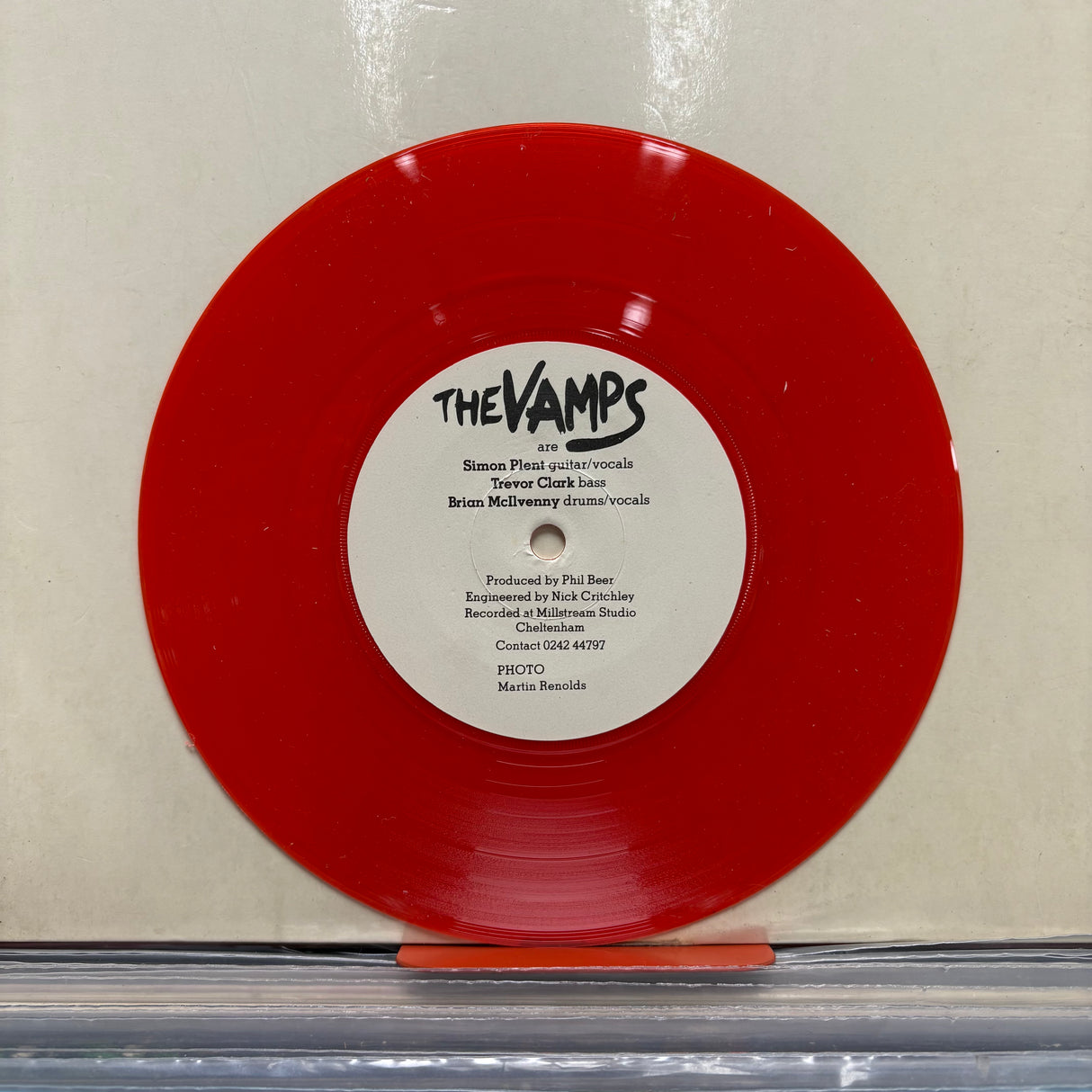 The Vamps - Triple 'A' EP - Red Vinyl - 7 inch Single - VINYL