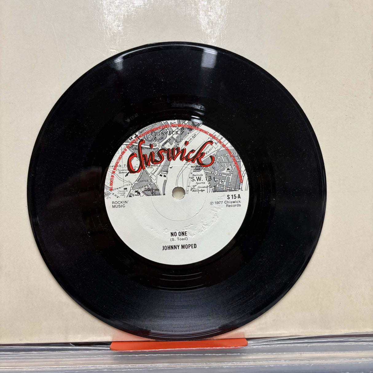 Johnny Moped - No One - 7 inch Single - VINYL