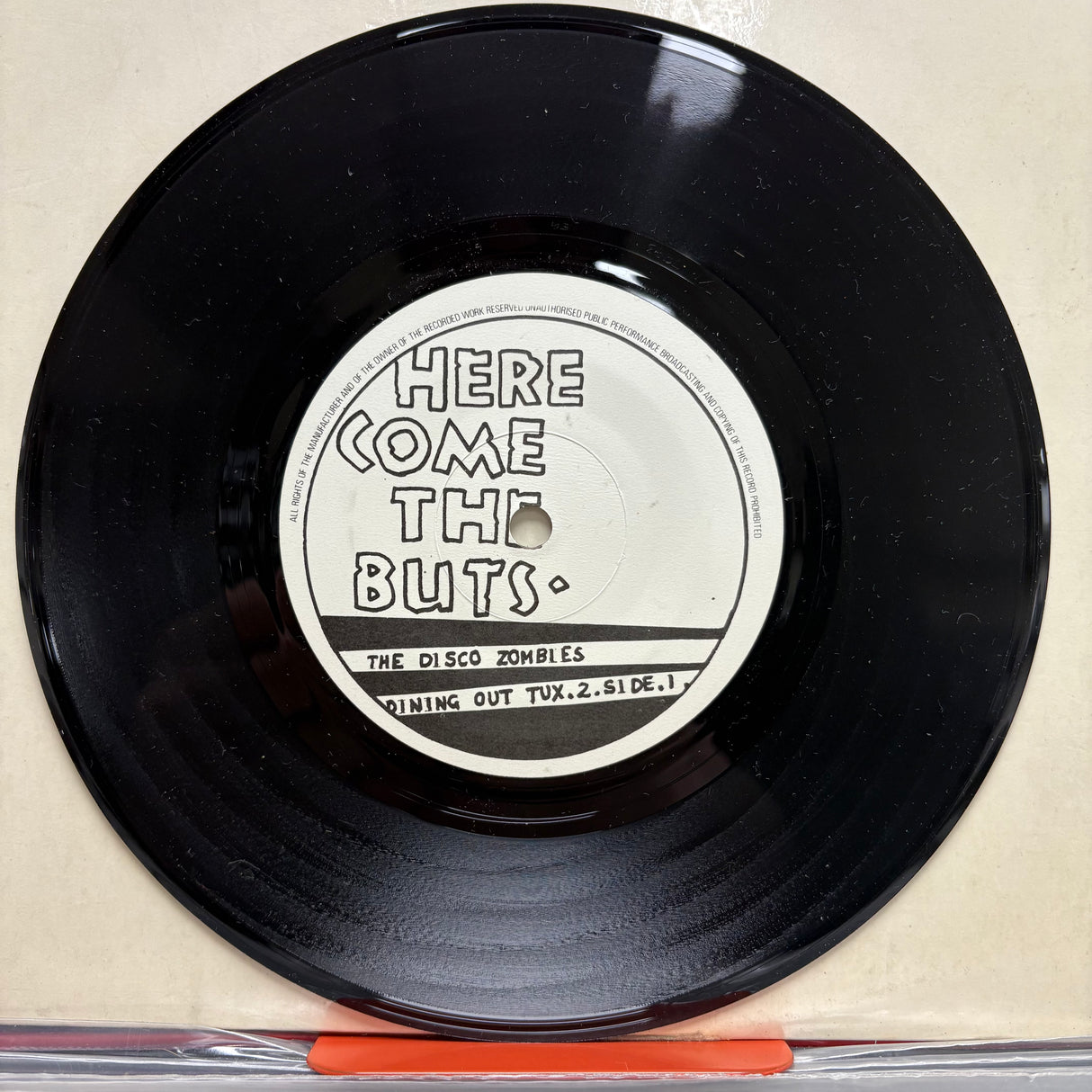 Disco Zombies - Here Come The Buts - 7 inch Single - VINYL