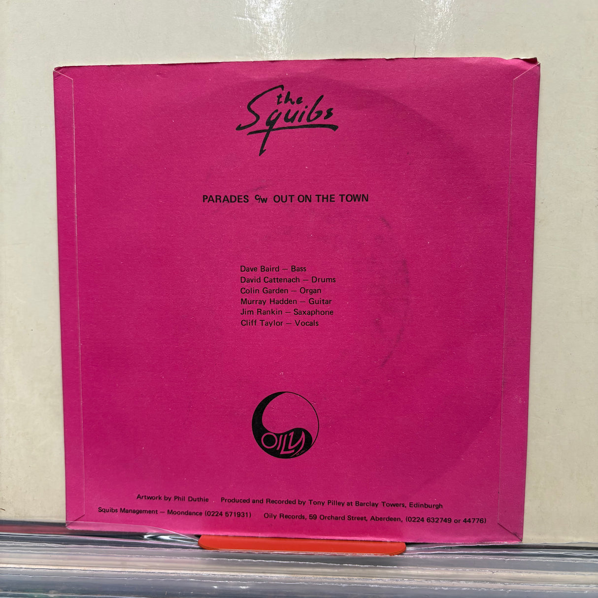 Squibs - Parades - 7 inch Single - VINYL