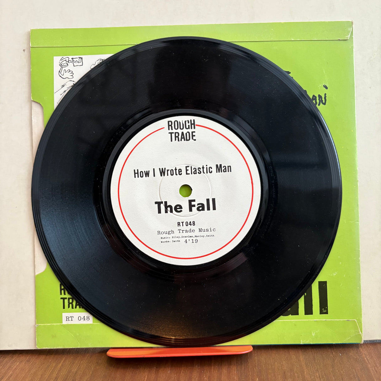 The Fall - How I Wrote Elastic Man - Rough Trade RT048 - 7 inch Single - VINYL