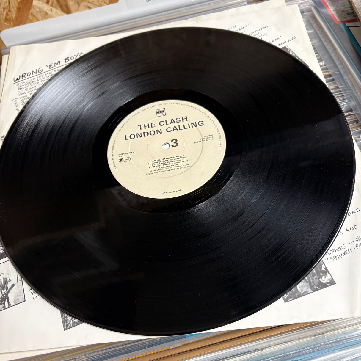 The Clash - London Calling - First Press - VINYL