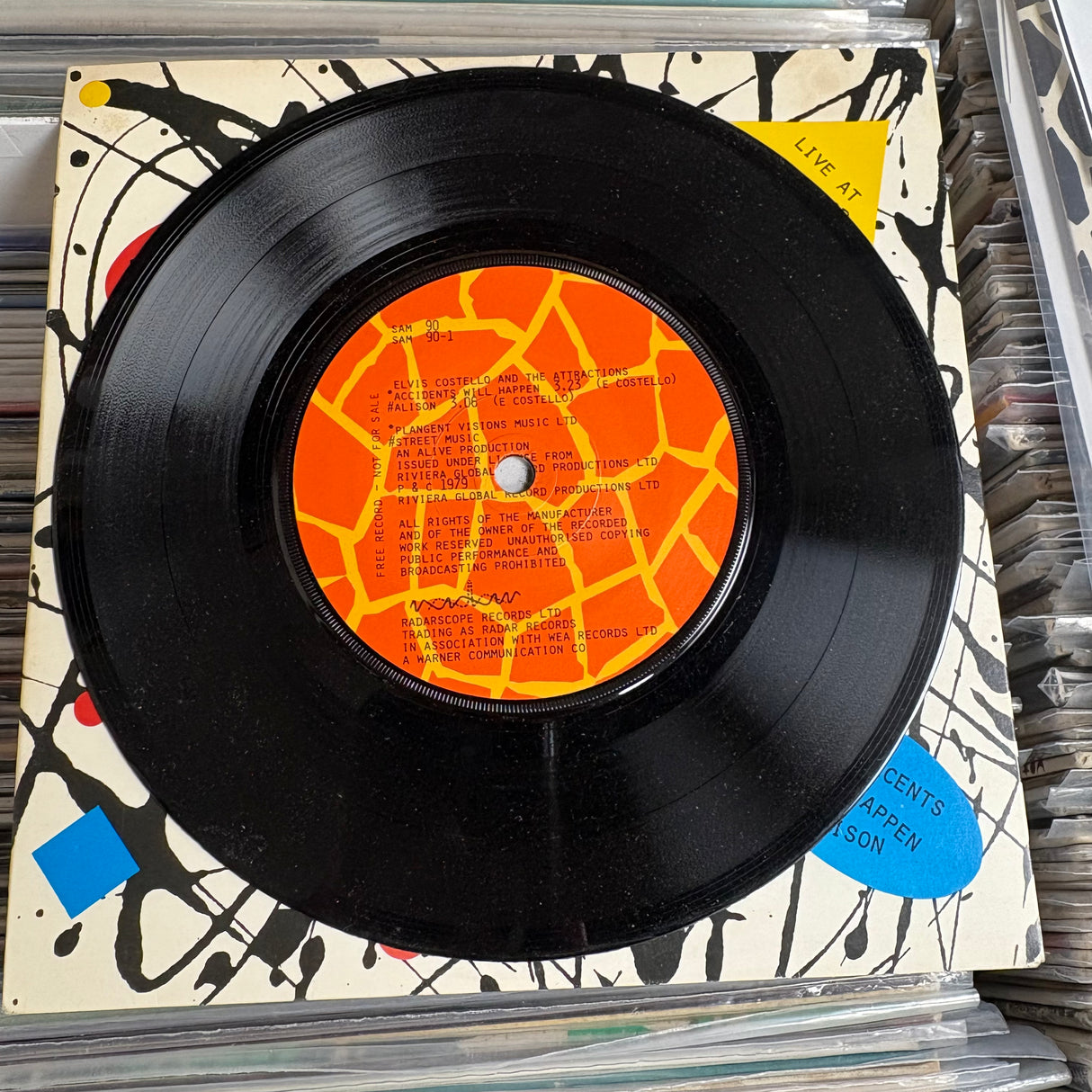 Elvis Costello And The Attractions - Armed Forces - With 7" - Complete - VINYL