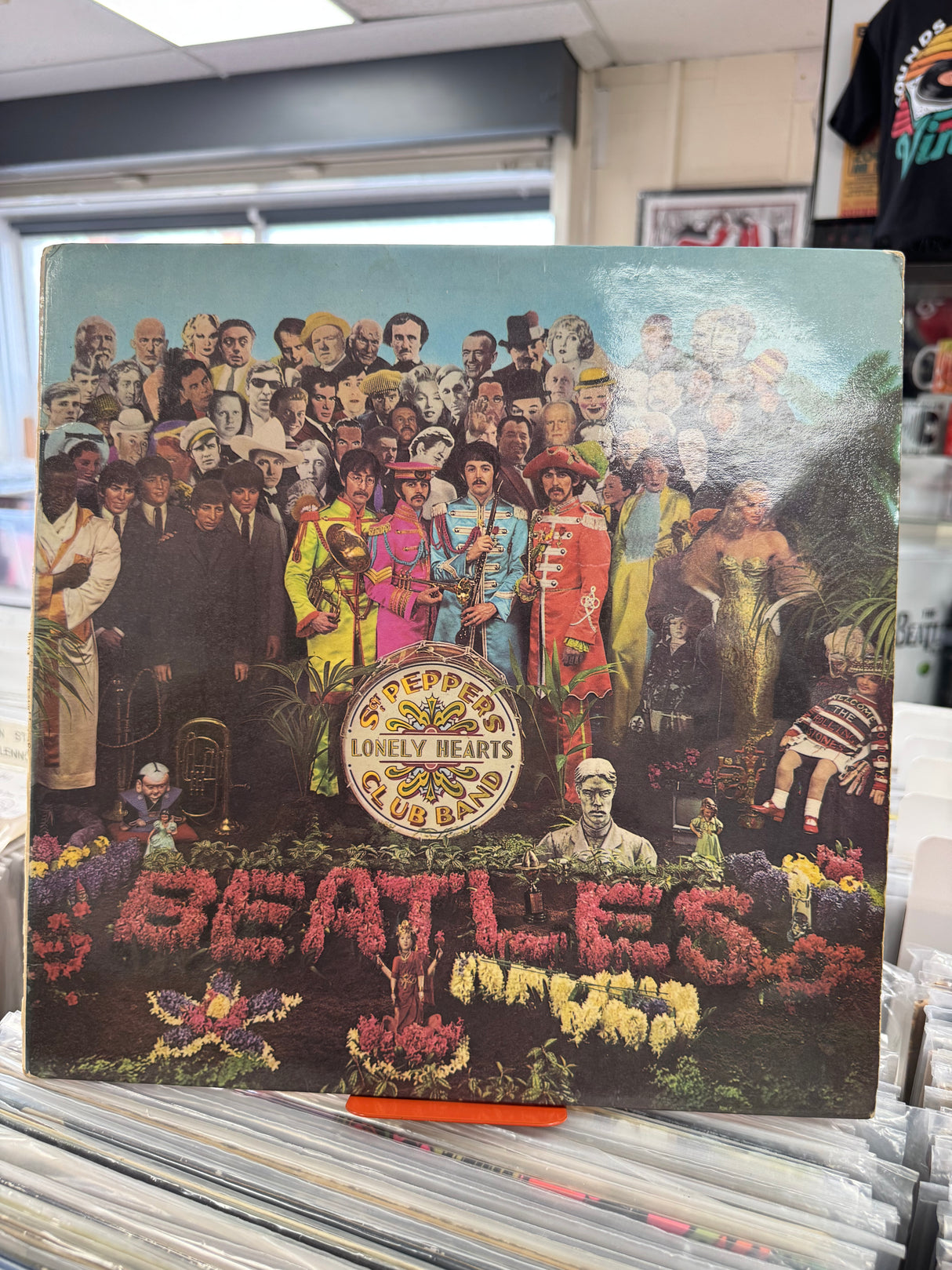 The Beatles - SGT Peppers Original - Omits A day in the life on Label - EX