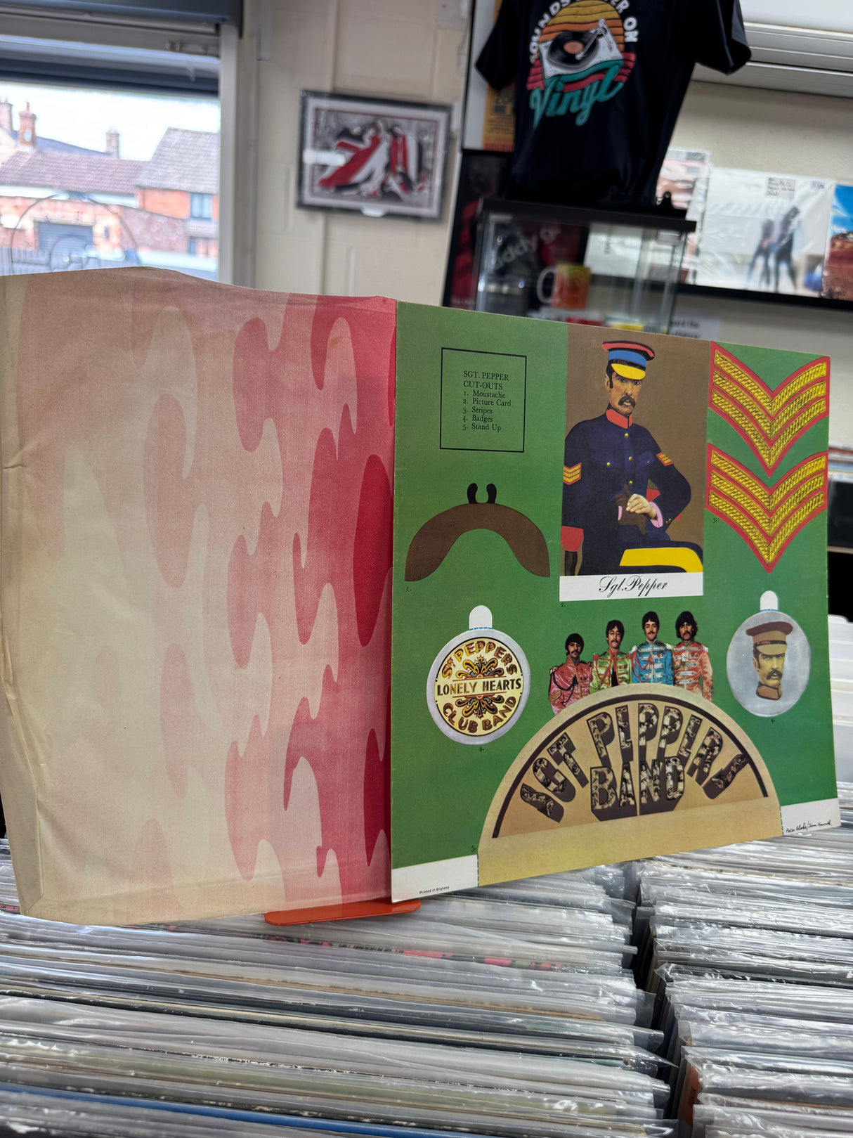 The Beatles - SGT Peppers Original - Omits A day in the life on Label - EX