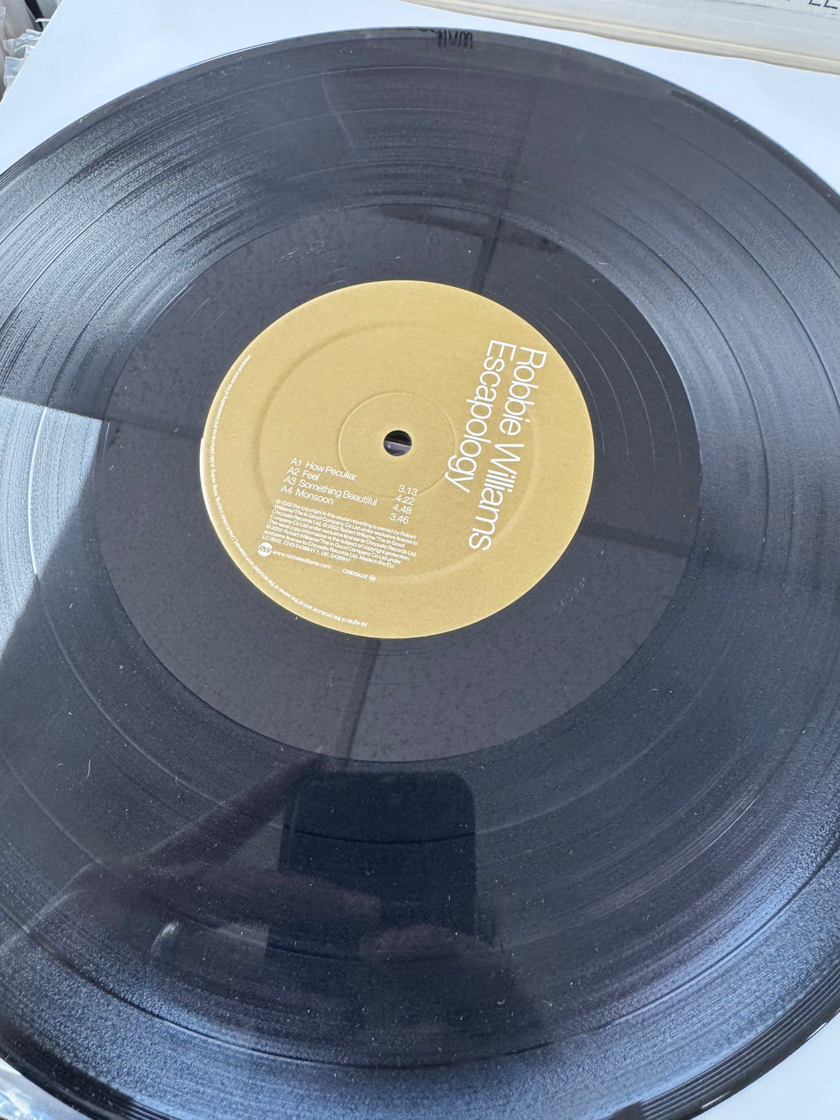 Robbie Williams - Escapology - Original UK 2002