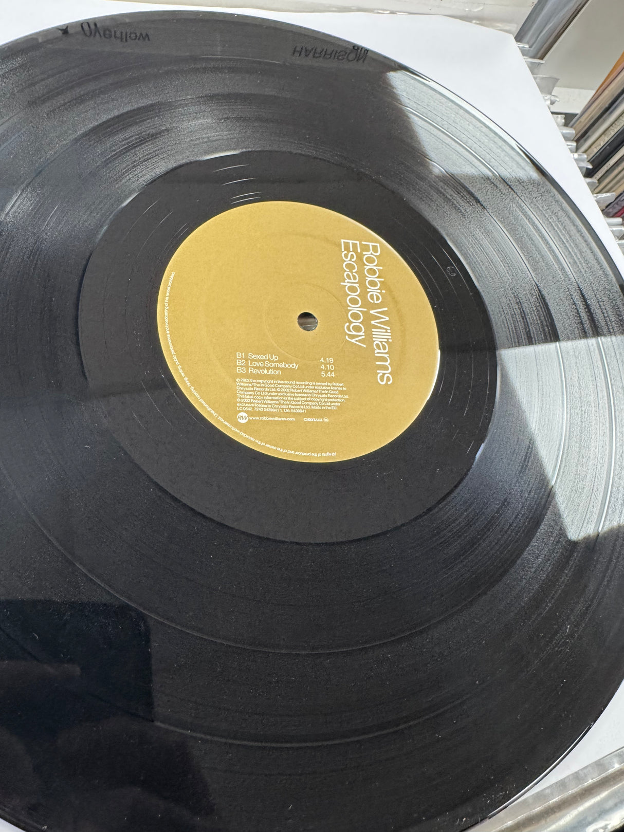 Robbie Williams - Escapology - Original UK 2002