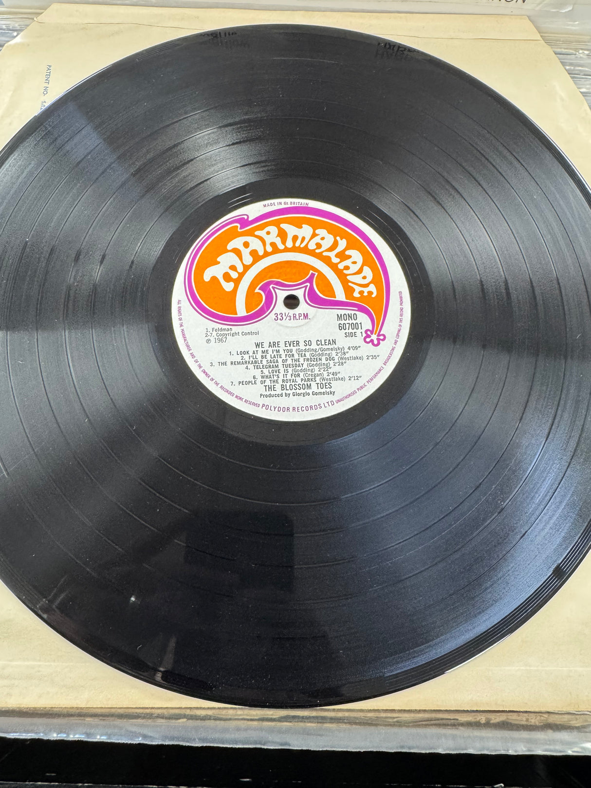 Blossom Toes - We Are Ever So Clean - First Press 1967 - Marmalade