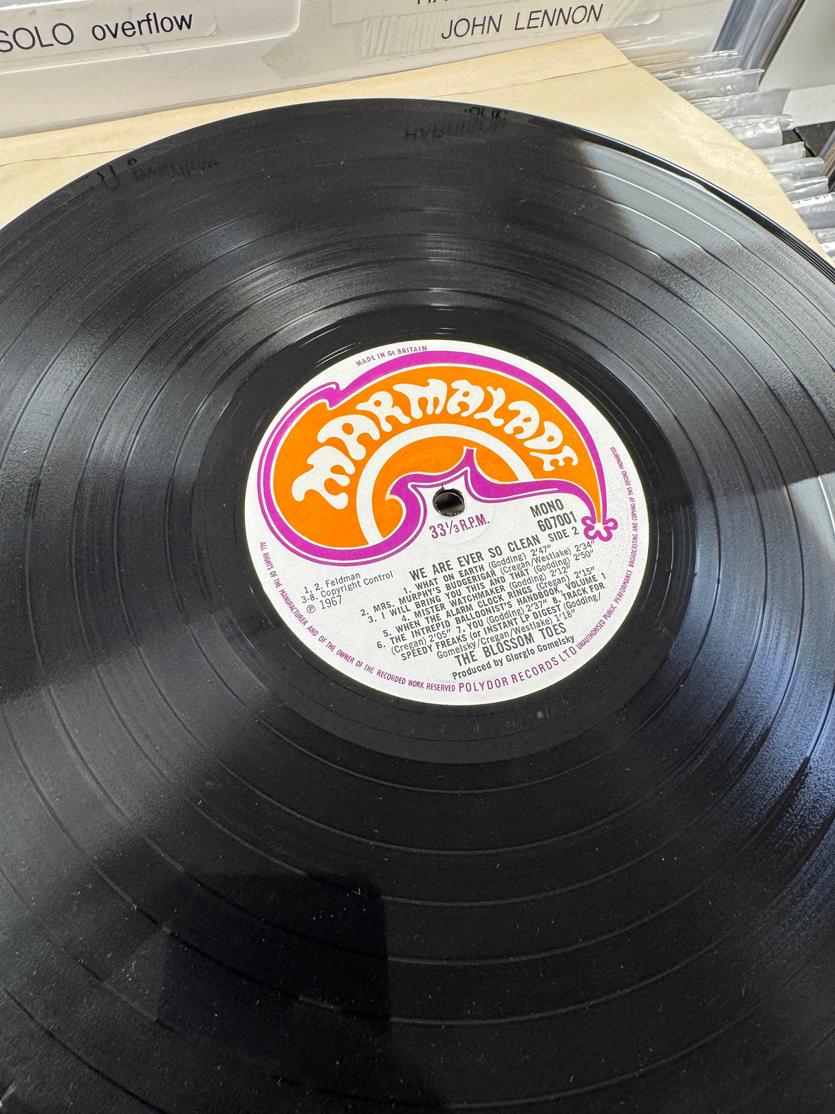 Blossom Toes - We Are Ever So Clean - First Press 1967 - Marmalade