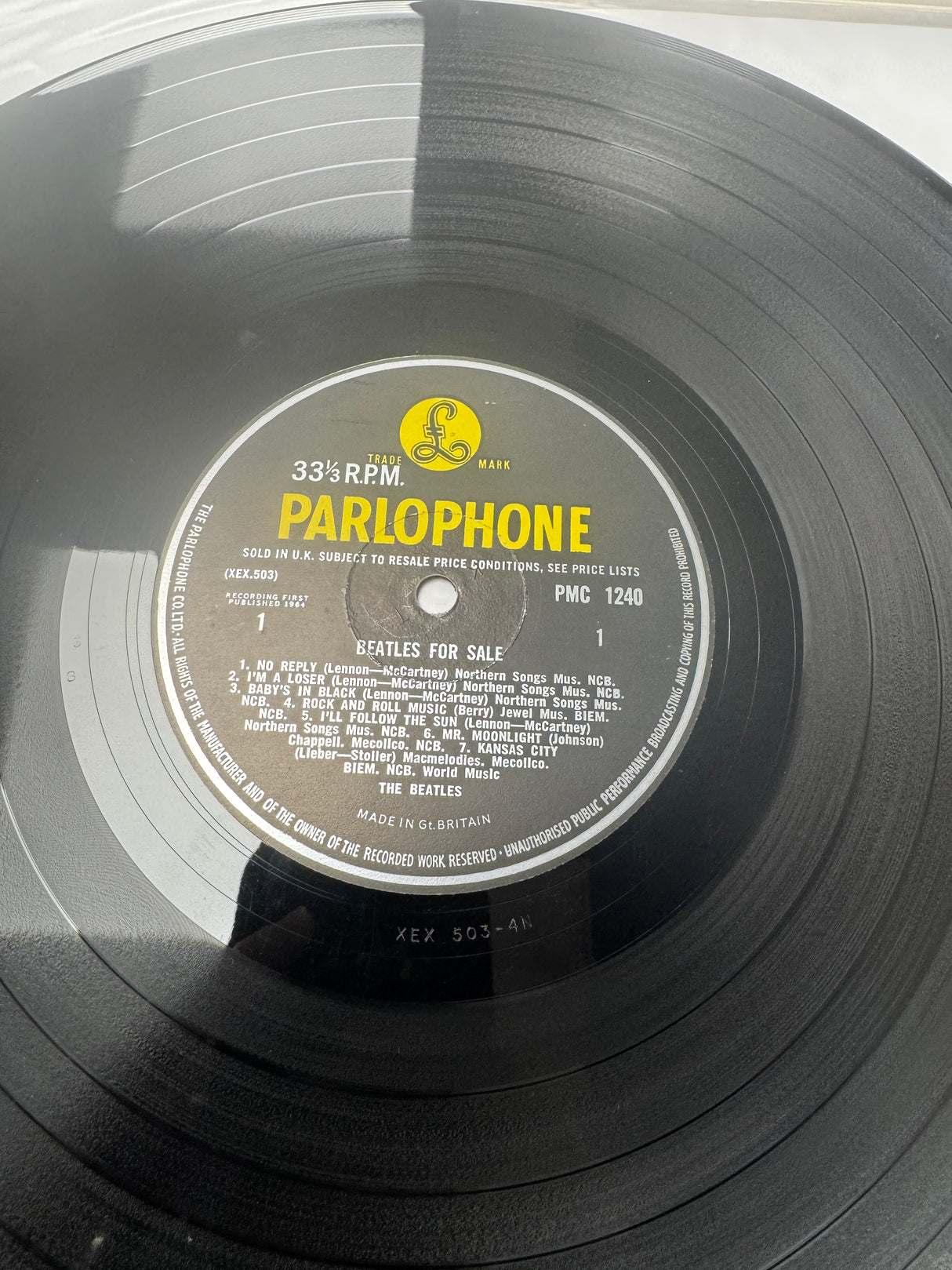 The Beatles - Beatles for Sale - Mono - EX-