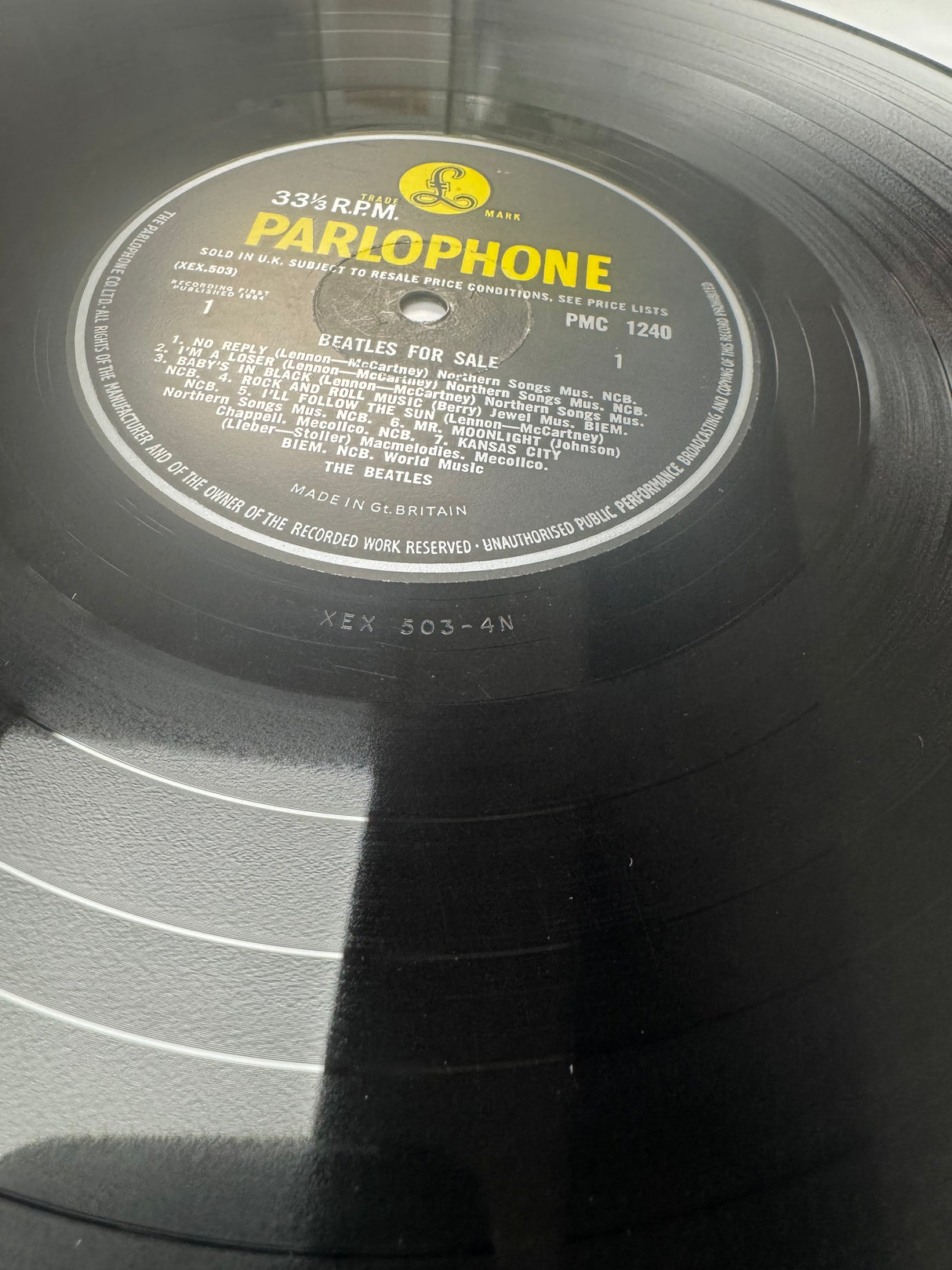 The Beatles - Beatles for Sale - Mono - EX-