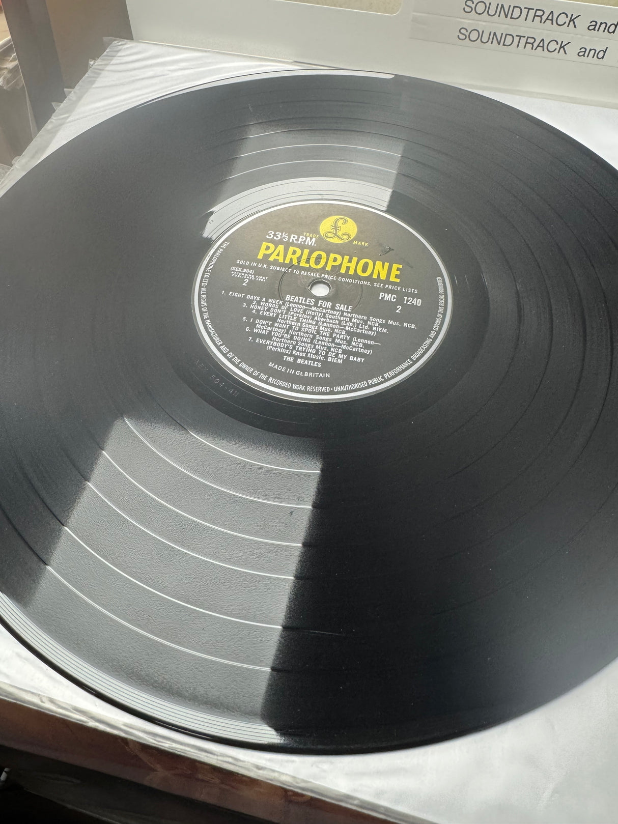 The Beatles - Beatles for Sale - Mono - EX-