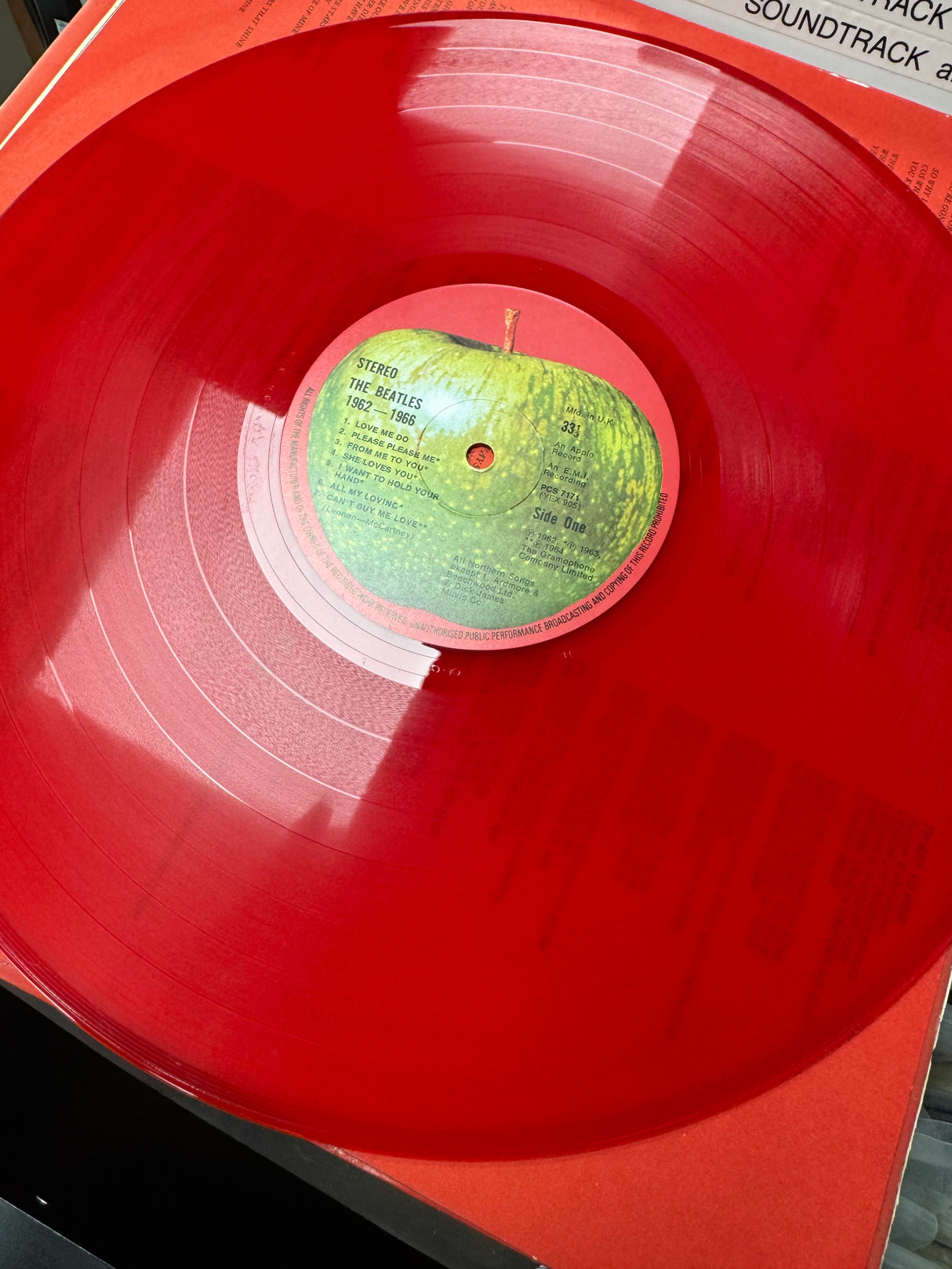 The Beatles - 1962-1966 - Red Vinyl - VG+
