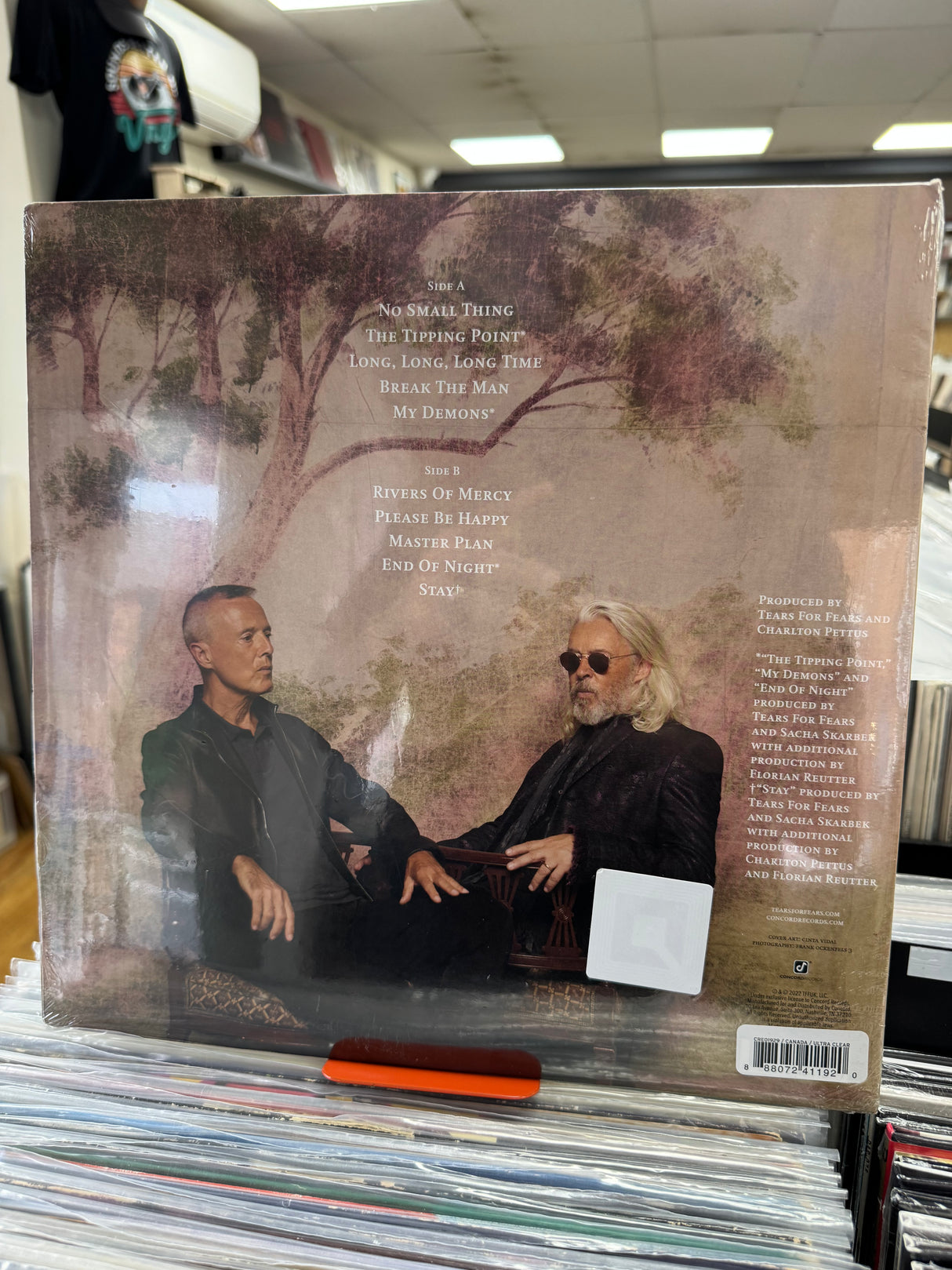 Tears for Fears - The Tipping Point - Rare Clear Vinyl - SEALED