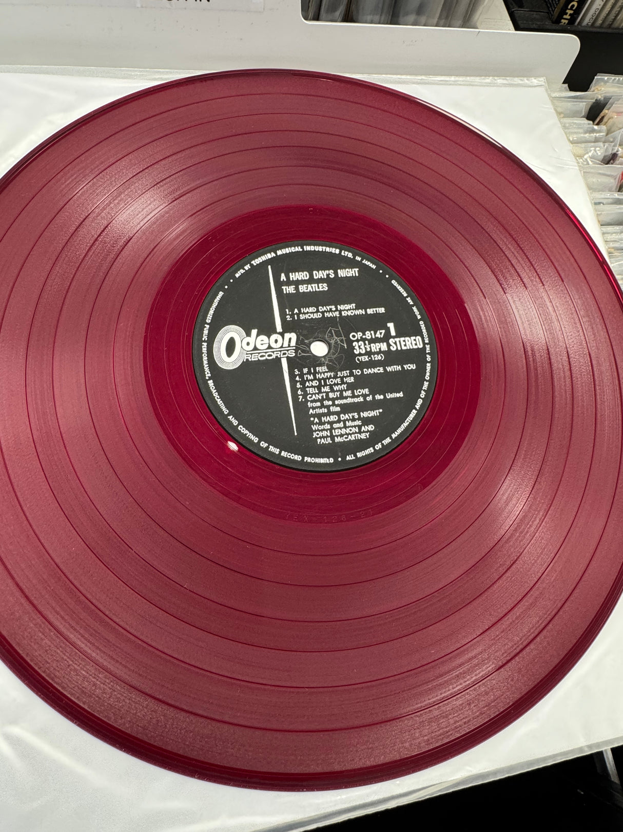 The Beatles - A Hard Days Night - Japanese first pressing - COMPLETE