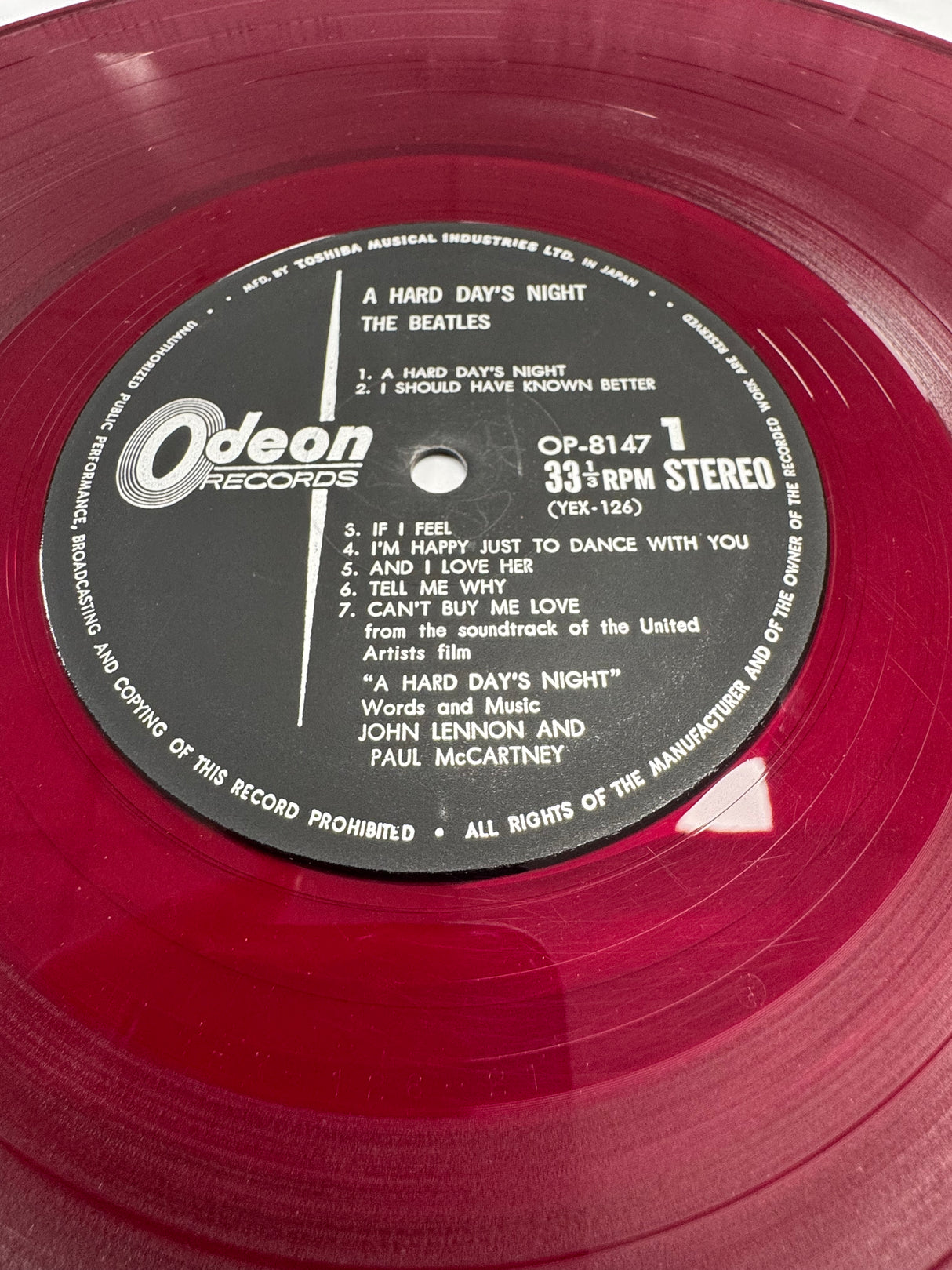 The Beatles - A Hard Days Night - Japanese first pressing - COMPLETE