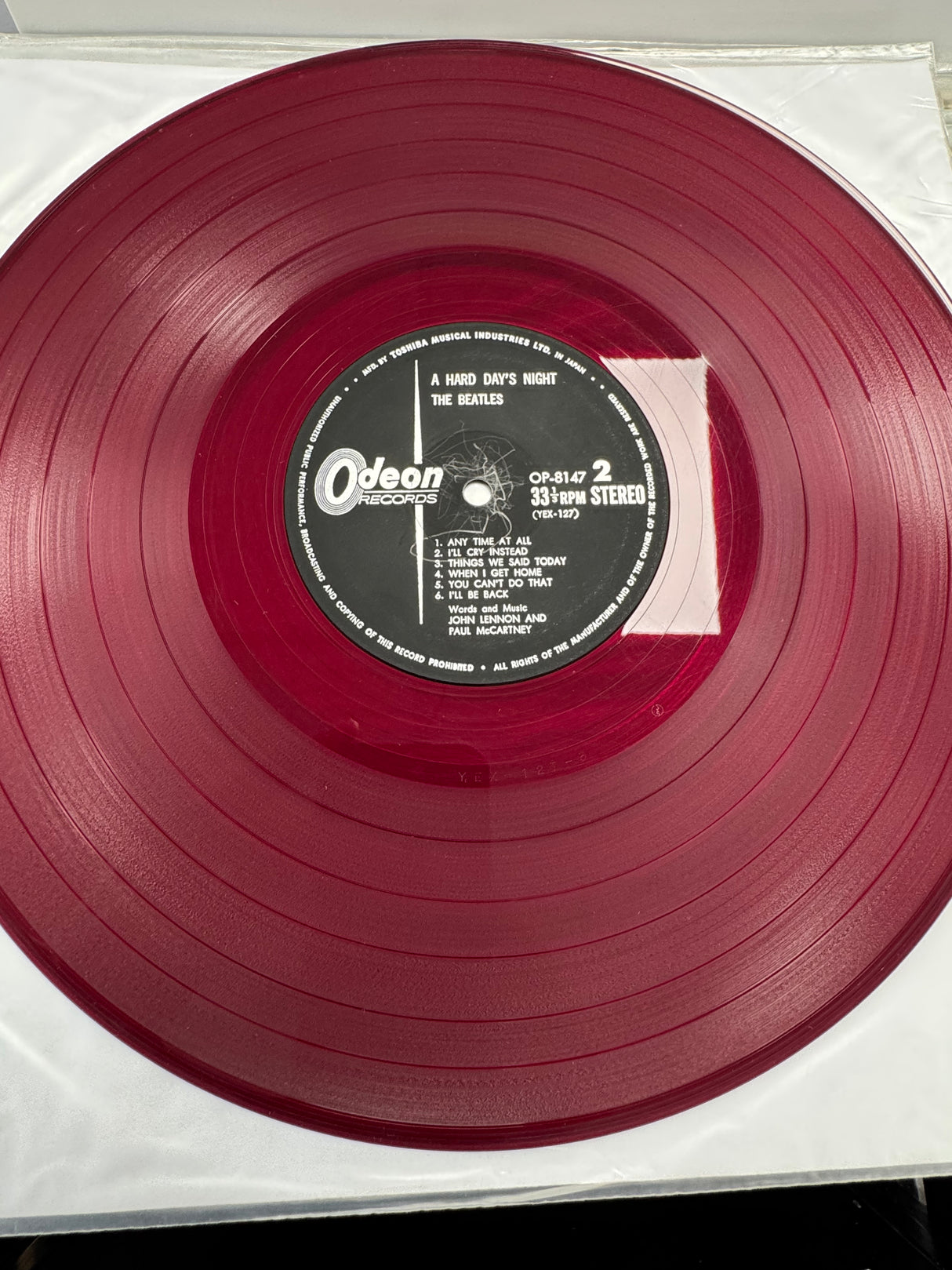 The Beatles - A Hard Days Night - Japanese first pressing - COMPLETE