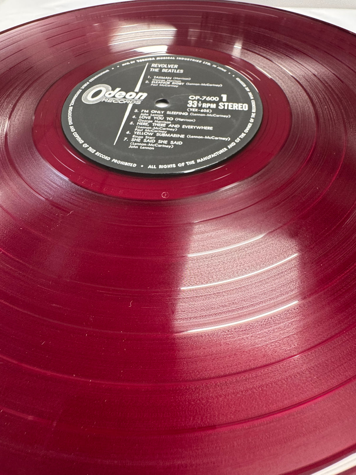 The Beatles - Revolver - Japanese First Pressing - COMPLETE