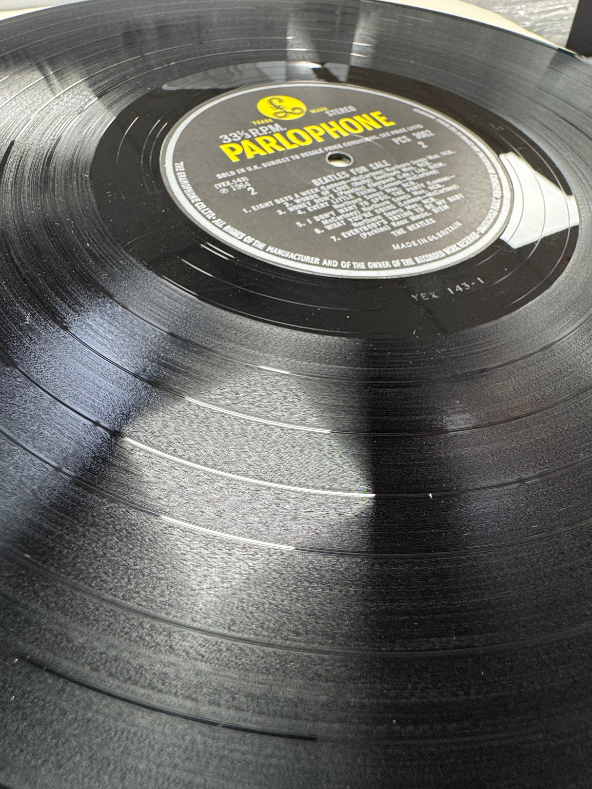 The Beatles - Beatles For Sale - Misprint (I'm A Losser)