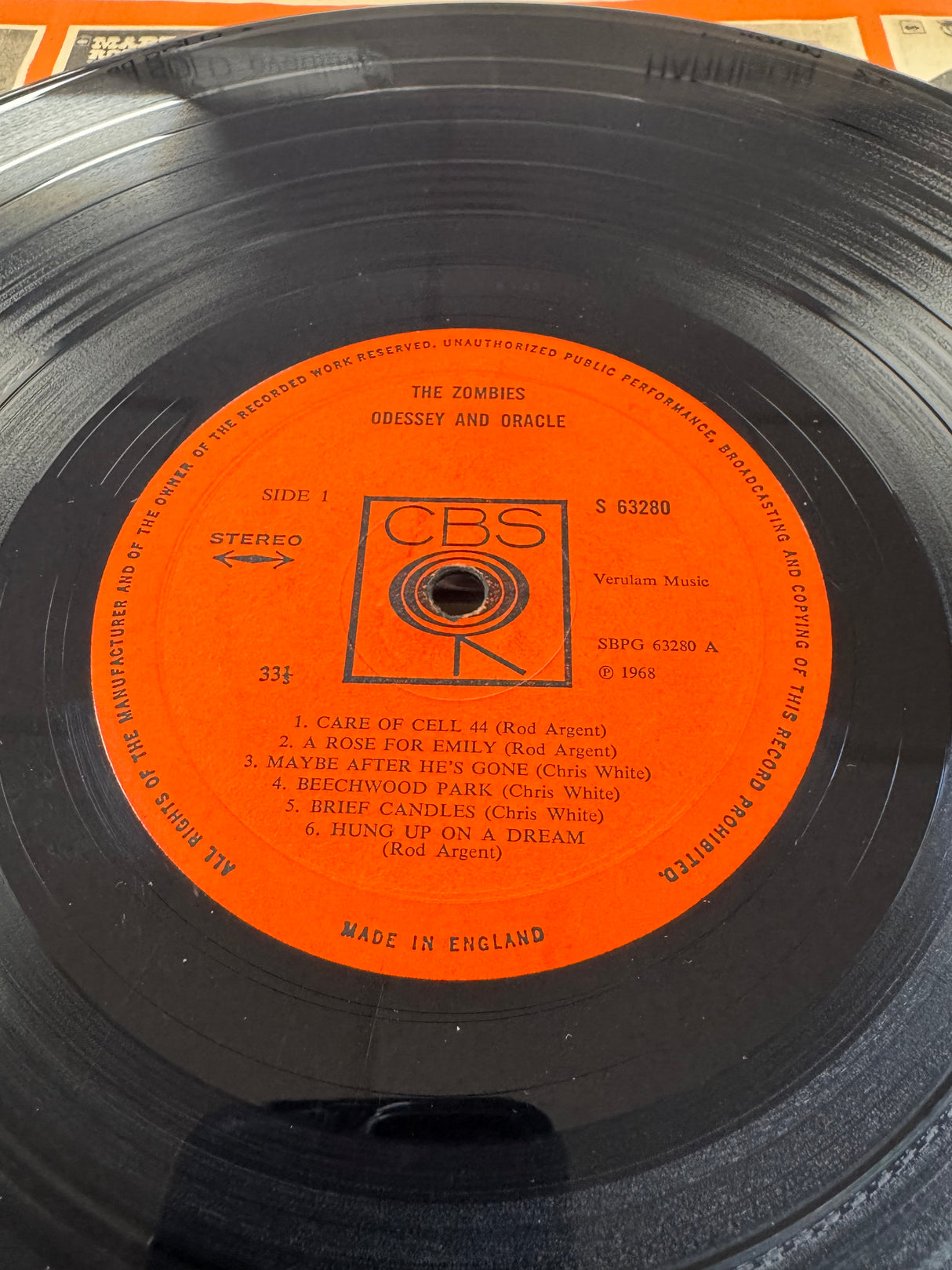 The Zombies - Odyssey and Oracle - 1968 Original Stereo