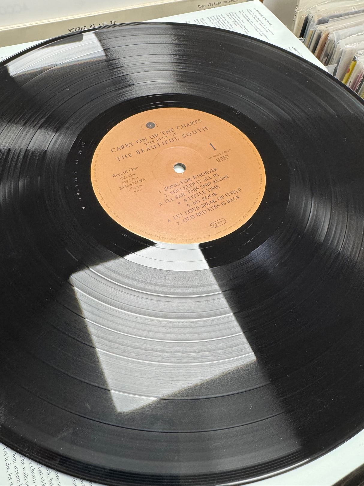 The Beautiful South - Carry on up the Charts - Original Double LP - EX+