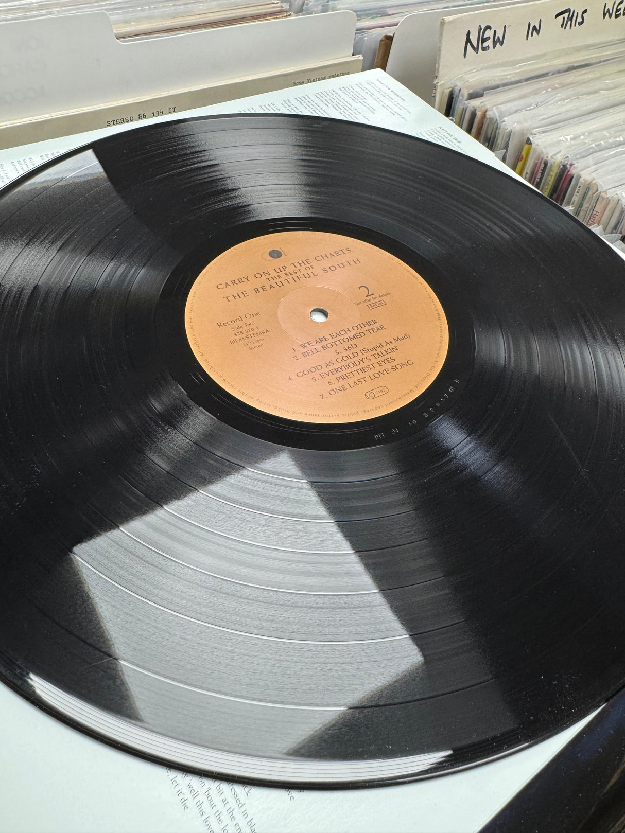 The Beautiful South - Carry on up the Charts - Original Double LP - EX+