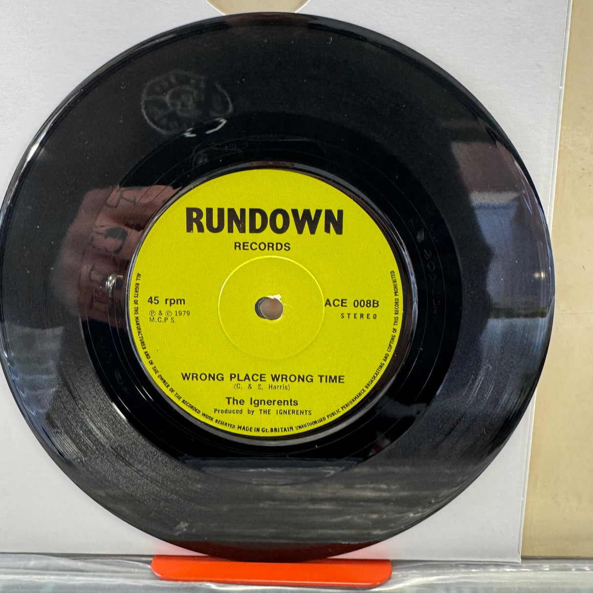 The Ignerents - Radio Interference - 7 inch Single - VINYL