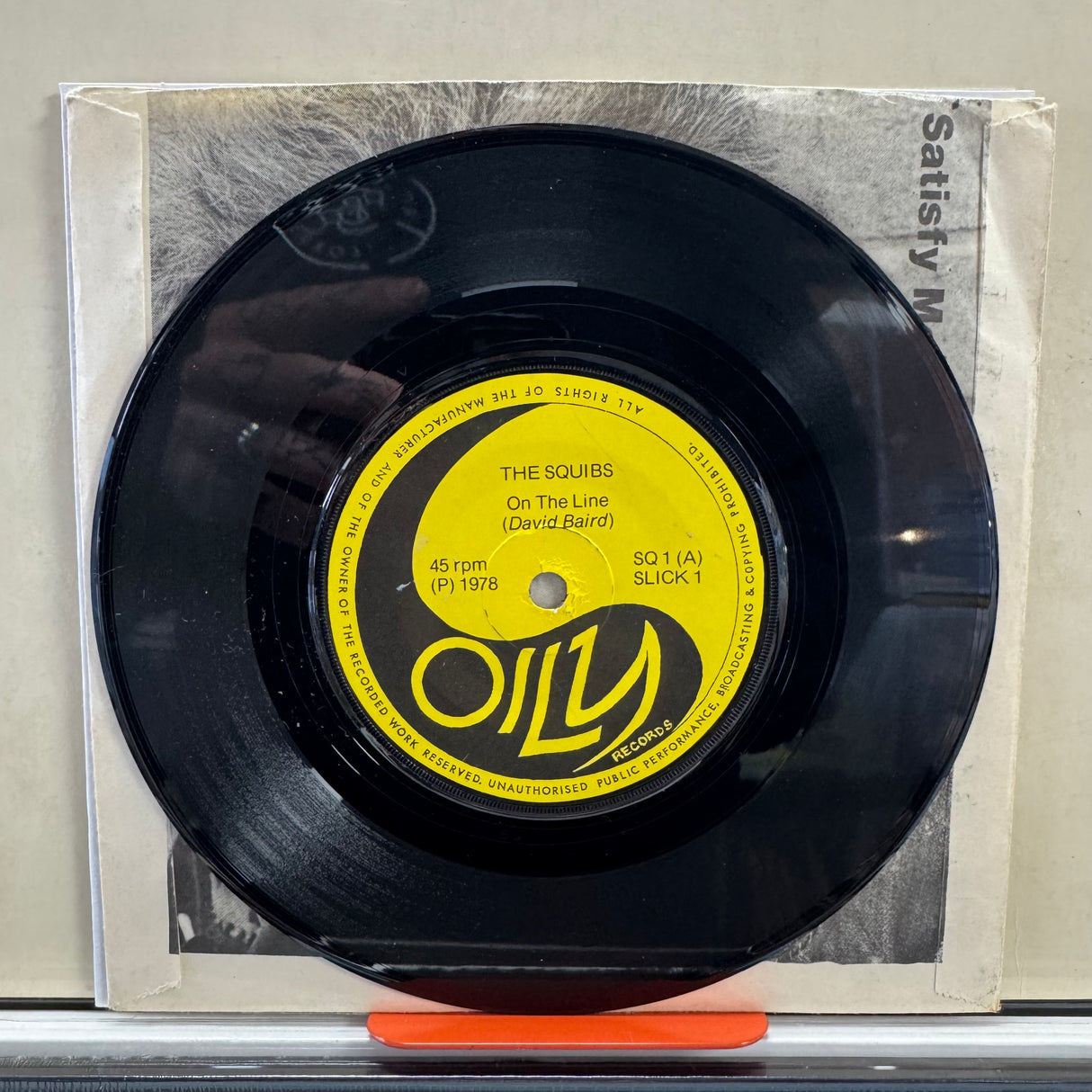 Squibs - On The Line - 7 Inch Single - VINYL