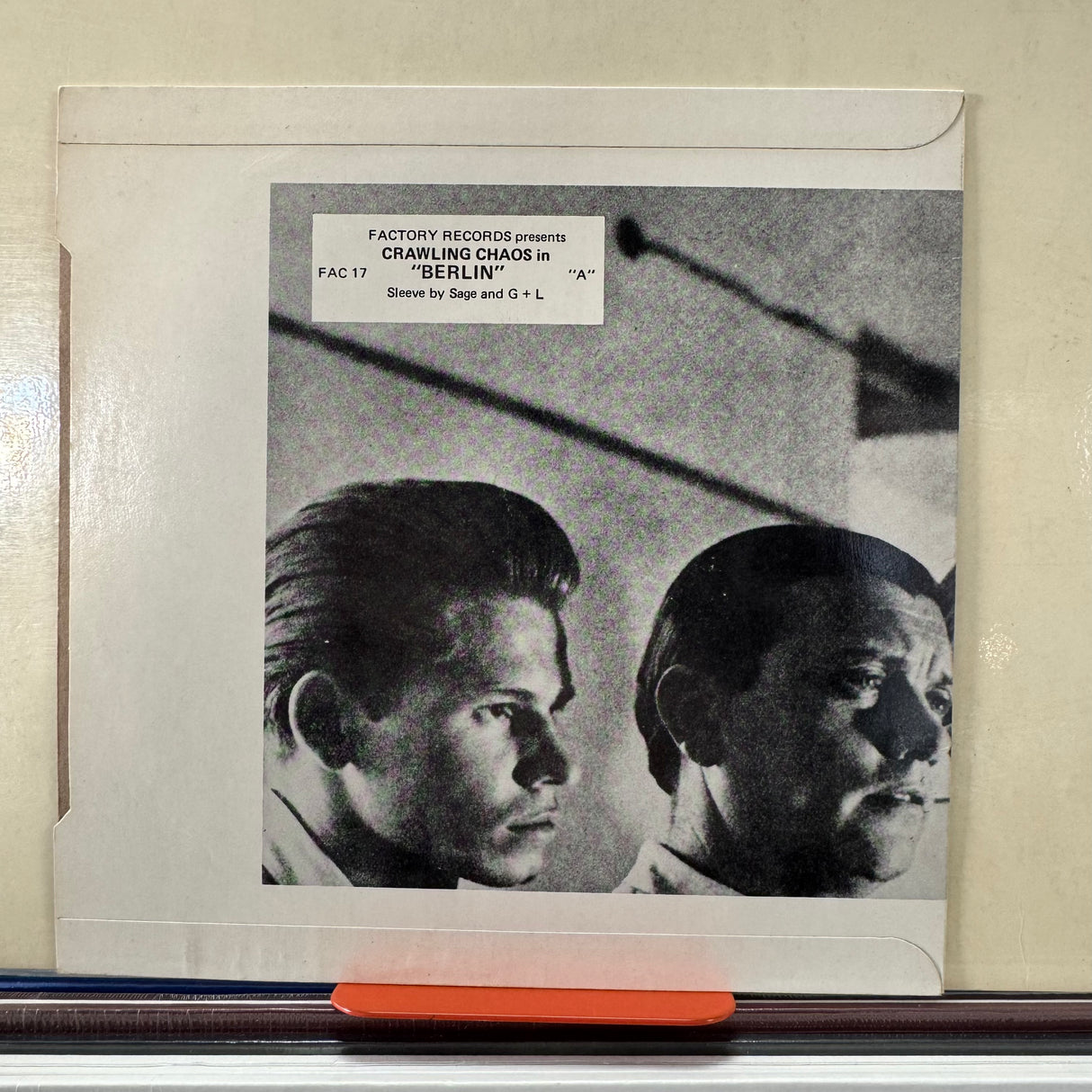 Crawling Chaos - Sex Machine FAC17 - 7 Inch Single - VINYL