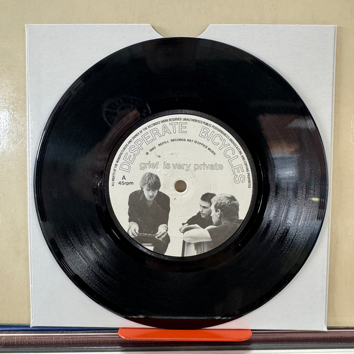Desperate Bicycles - Grief is Very Private - 7 Inch Single - VINYL