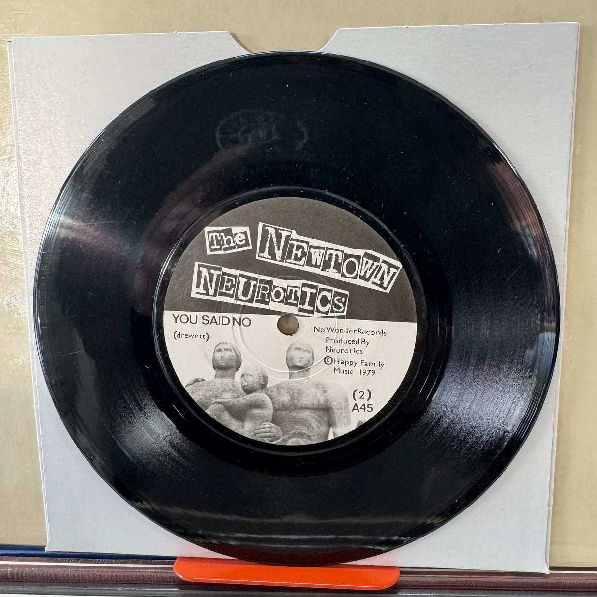 Newtown Neurotics - Hypocrite / You Said No w/poster - 7 Inch Single - VINYL
