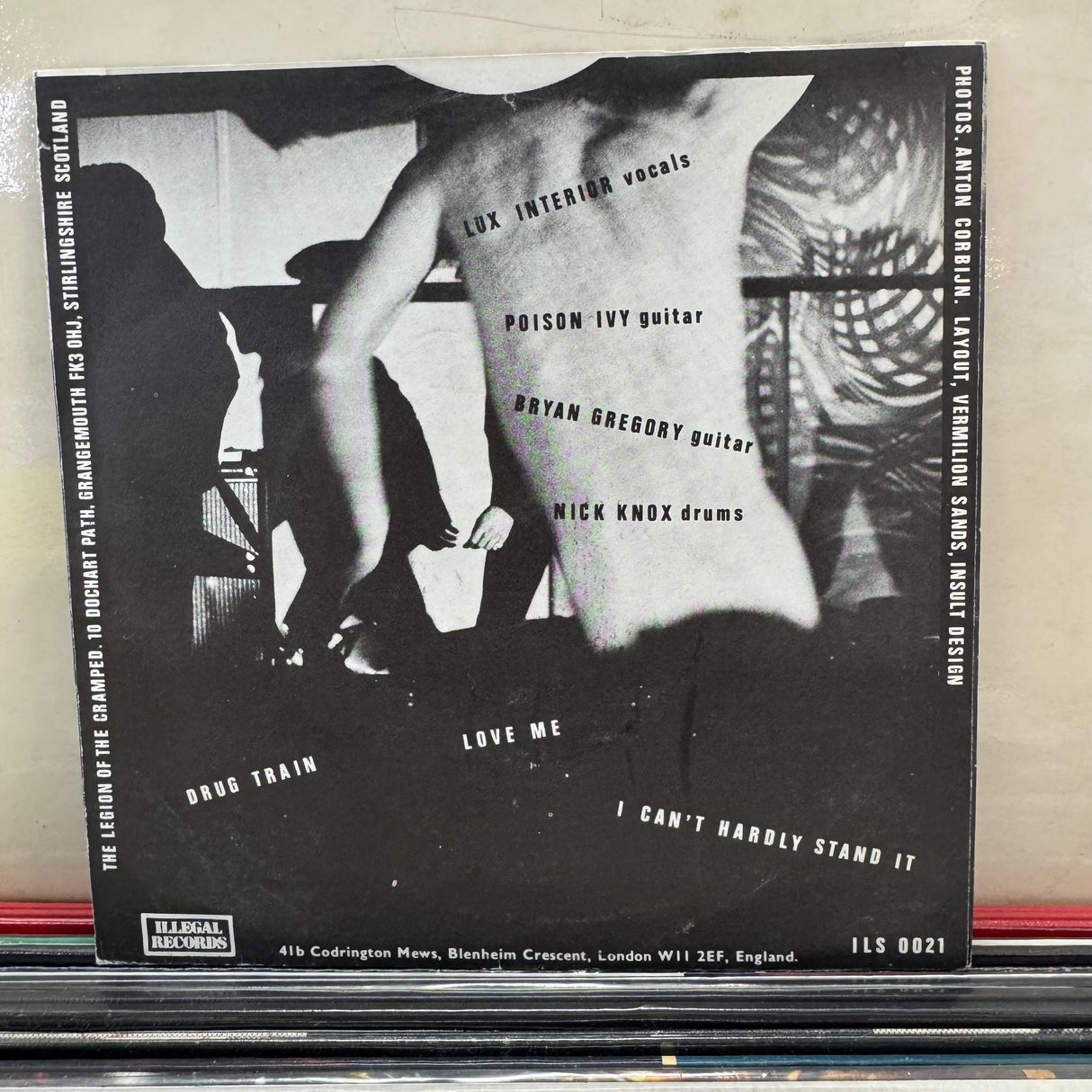 The Cramps - Drug Train - 7 inch Single - VINYL