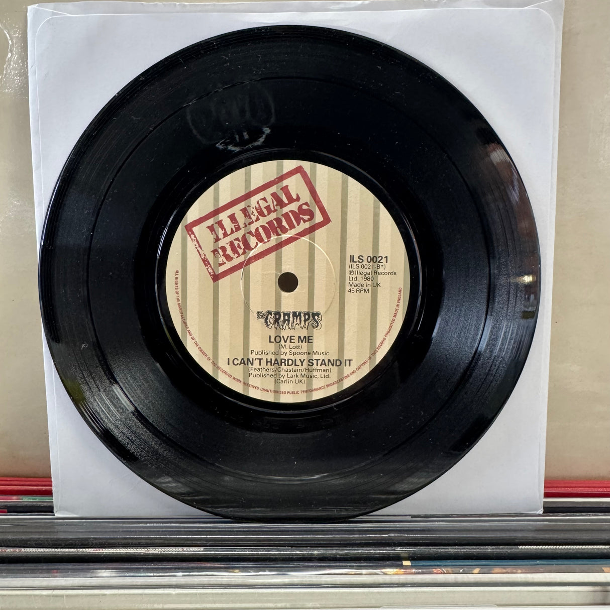 The Cramps - Drug Train - 7 inch Single - VINYL