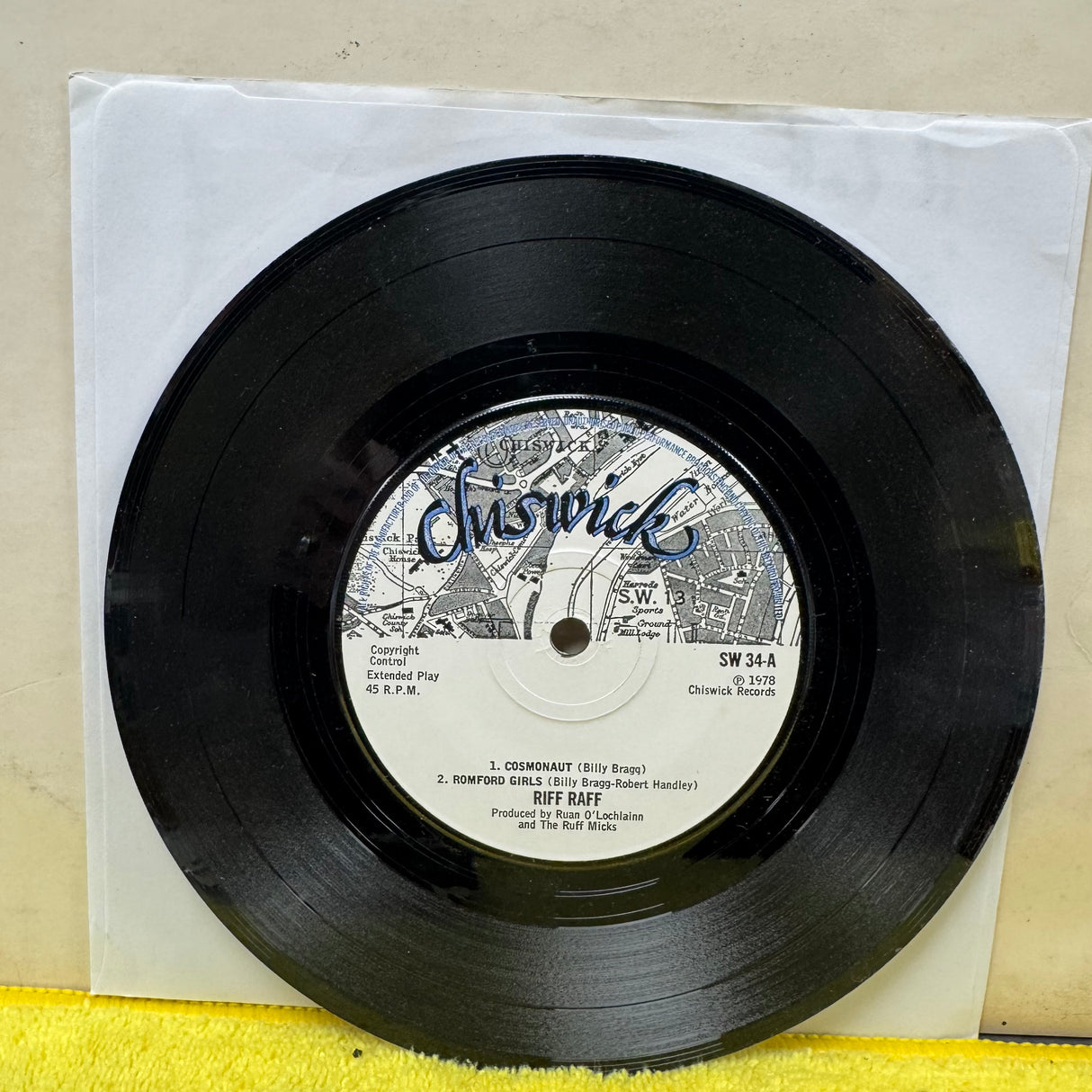 Riff Raff - Cosmonaut - 7 inch Single - VINYL