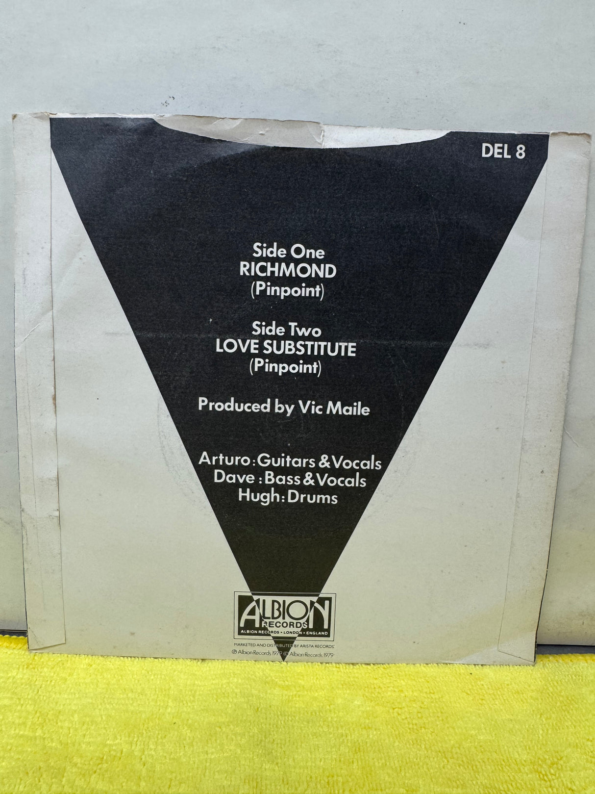 Pinpoint - Richmond/Love Substitute - 7 inch Single - VINYL